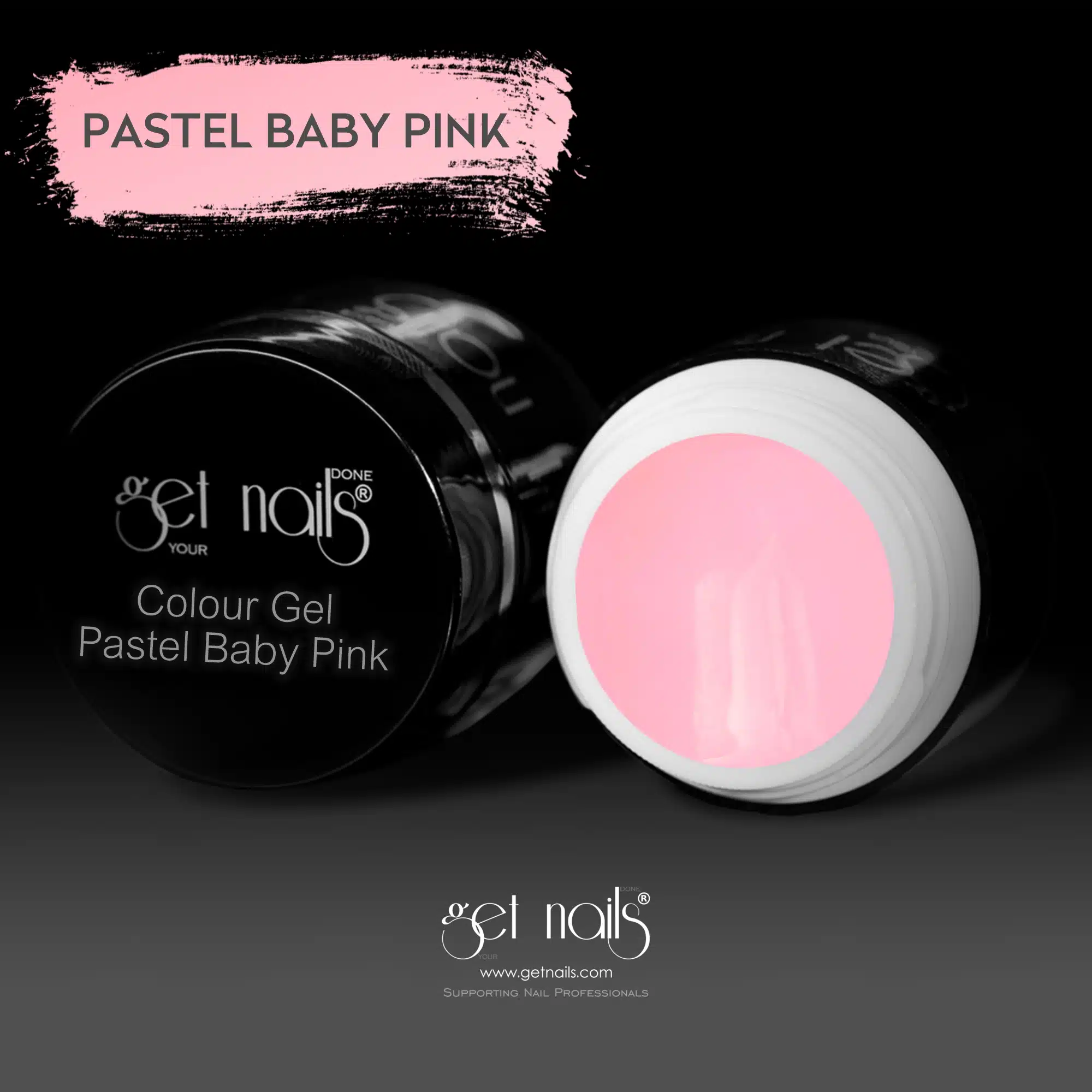 Get Nails Austria - Цветной гель Pastel Baby Pink 5g