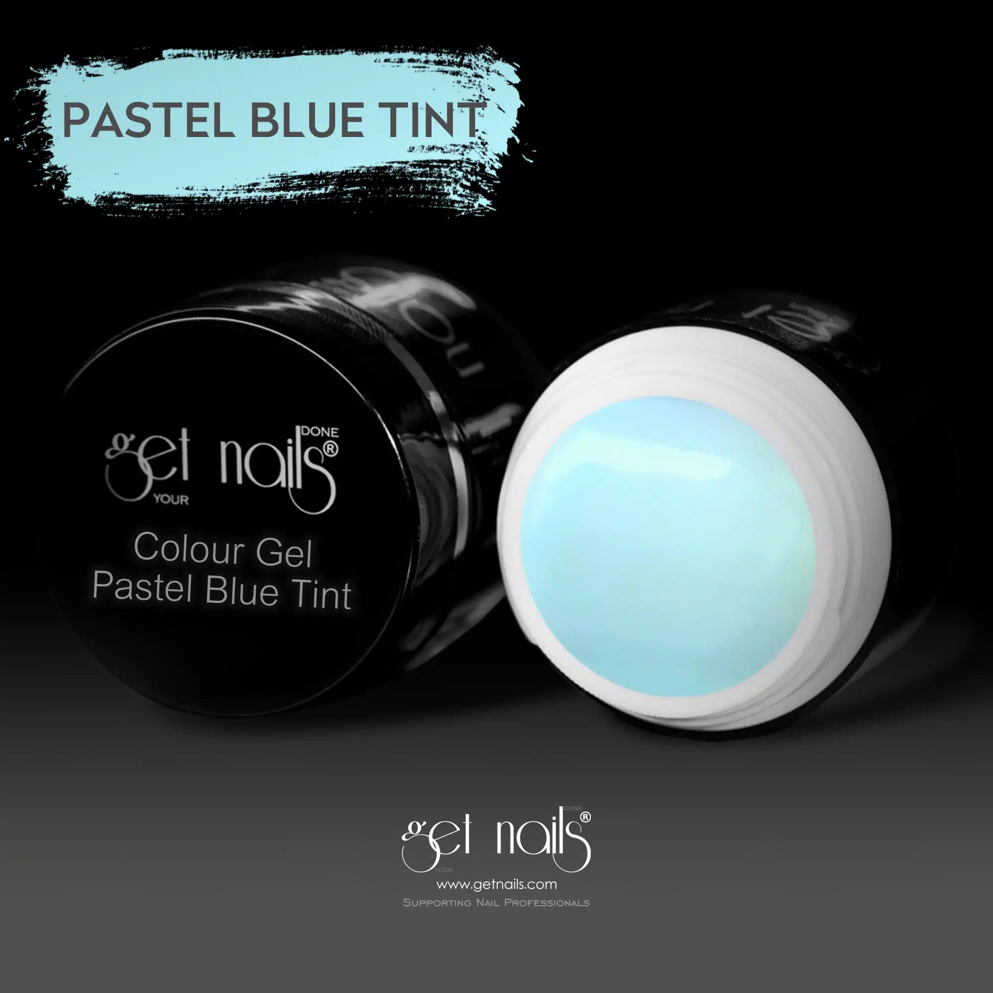 Get Nails Austria - Цветной гель Pastel Blue Tint 5g