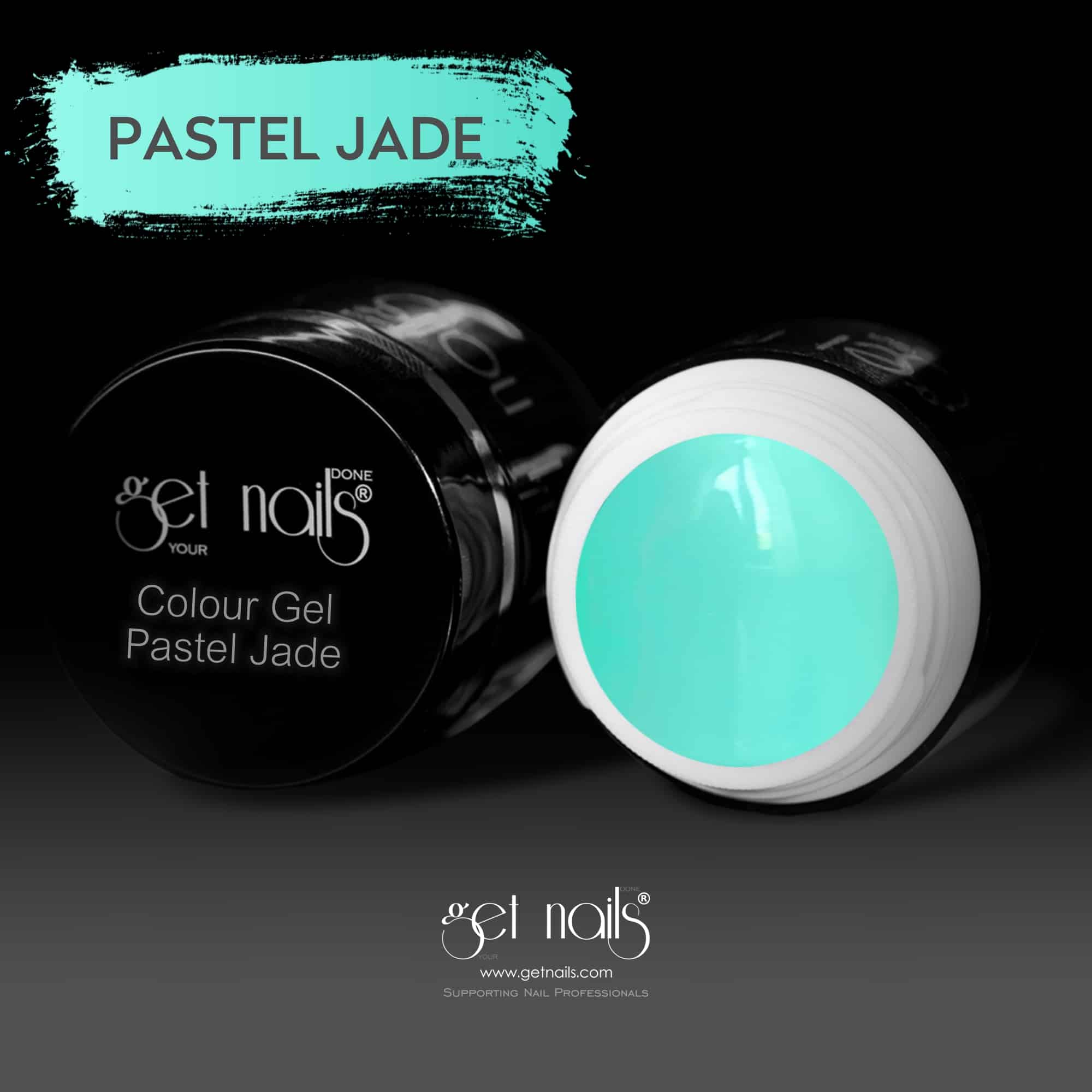 Get Nails Austria - Цветной гель Pastel Jade 5g