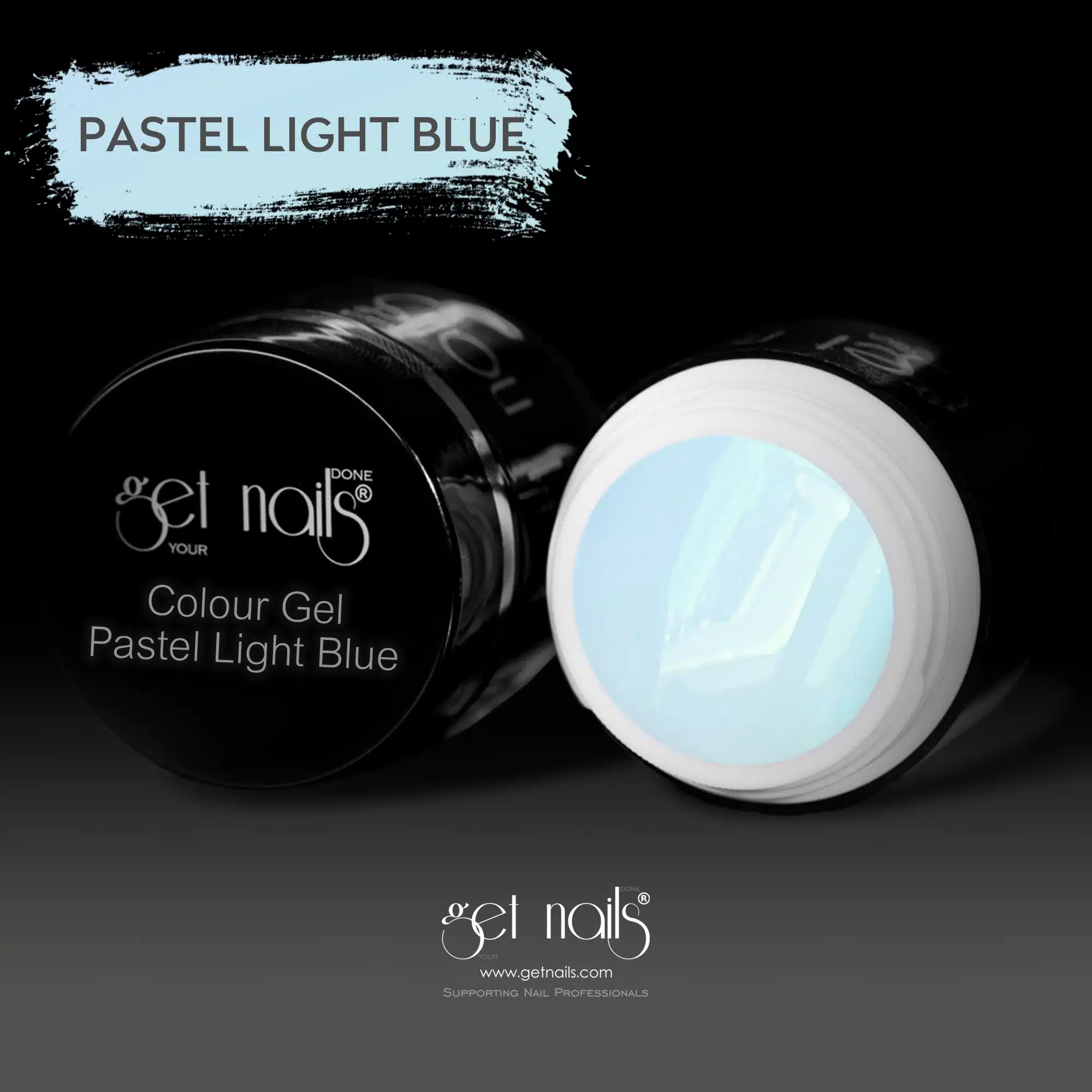 Get Nails Austria - Colour Gel Pastel Light Blue 5g