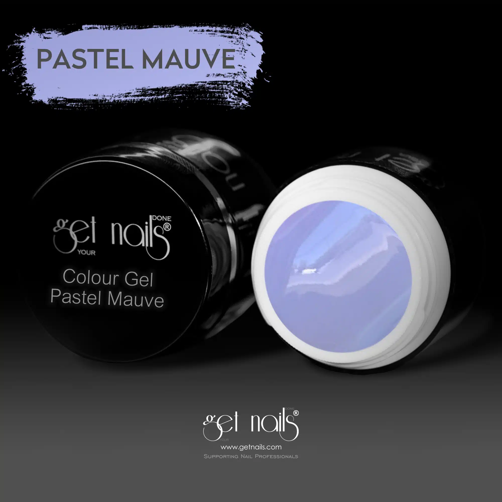 Get Nails Austria - Цветной гель Pastel Mauve 5g