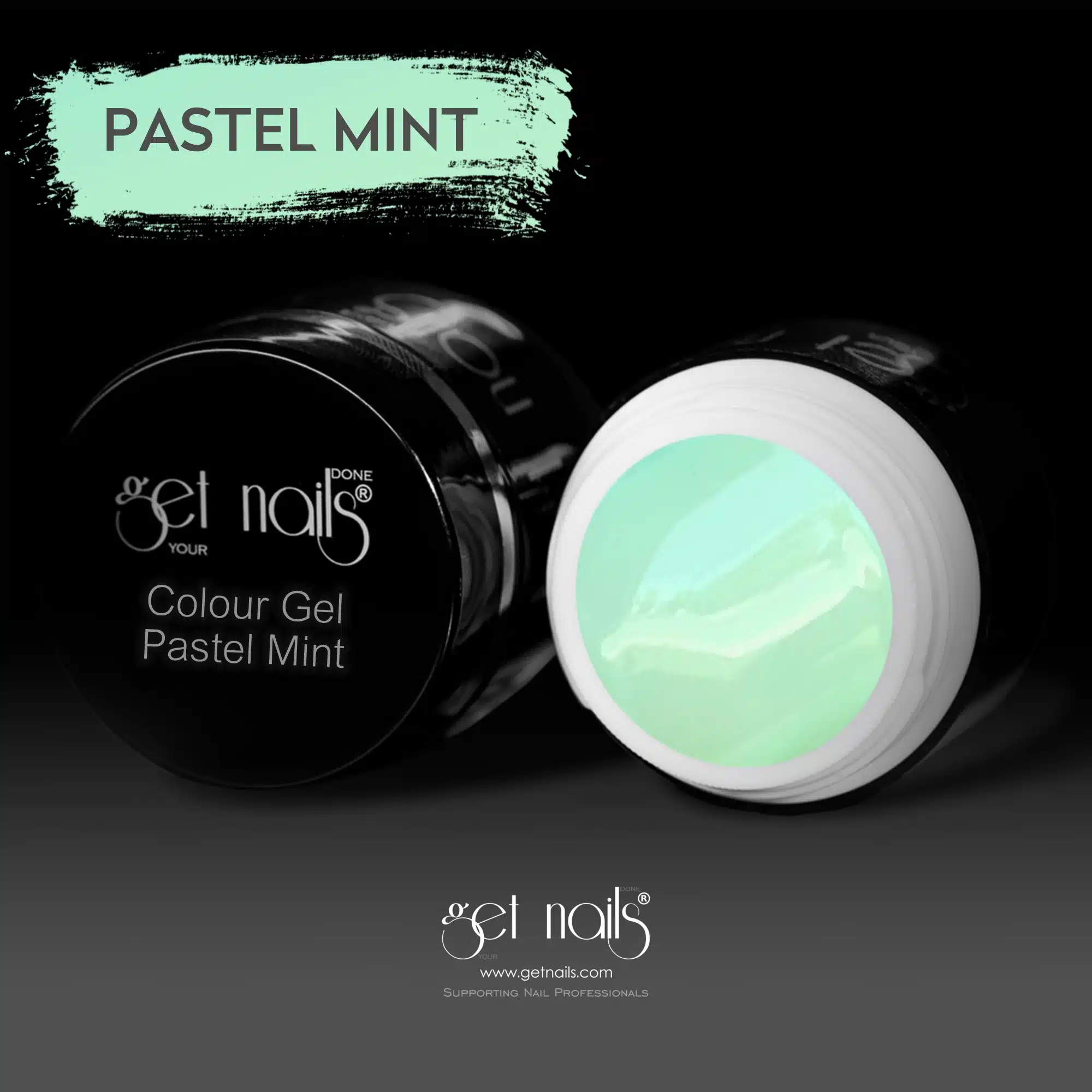 Get Nails Austria - Gel colorato Pastel Mint 5g