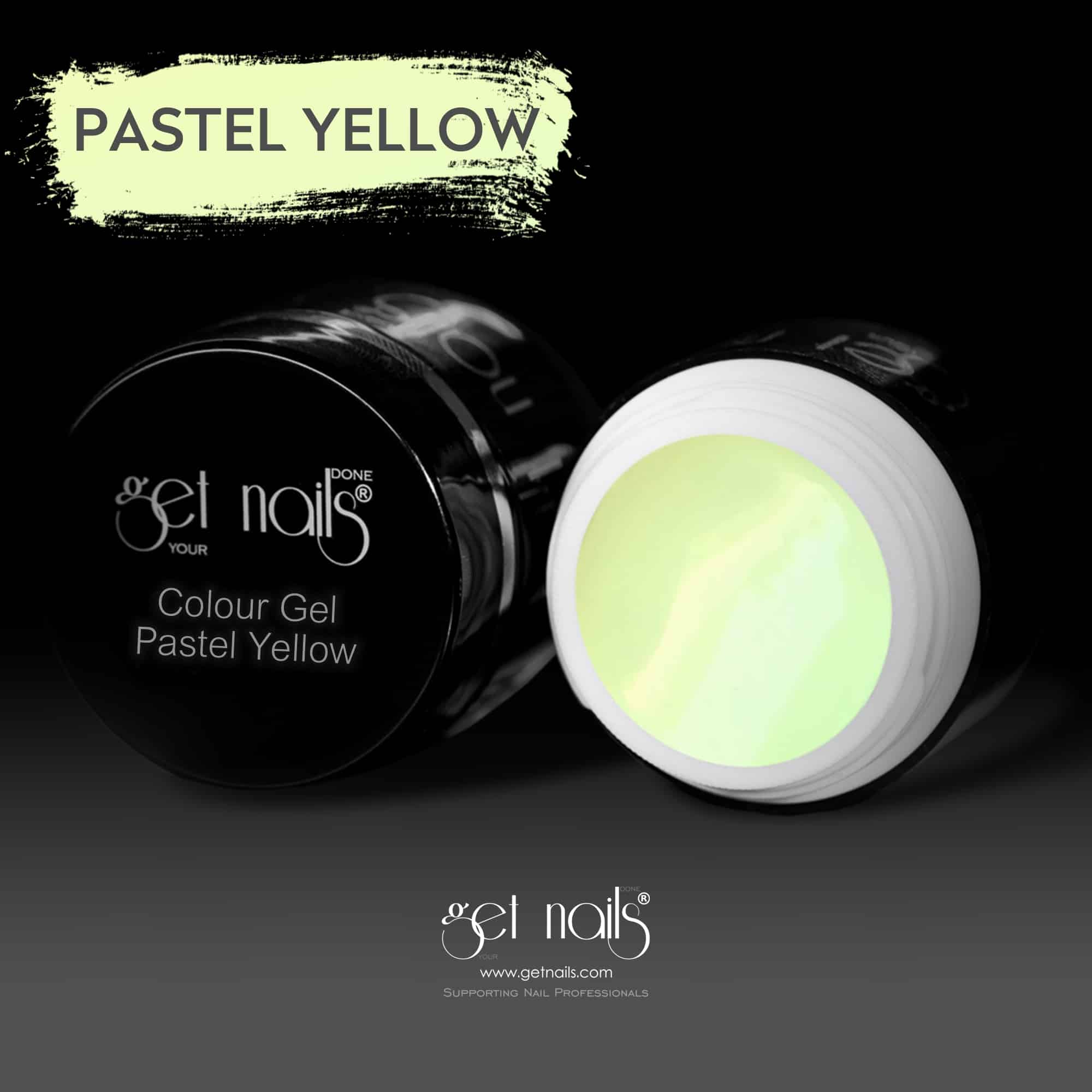 Get Nails Austria - Gel u boji pastelno žuti 5g