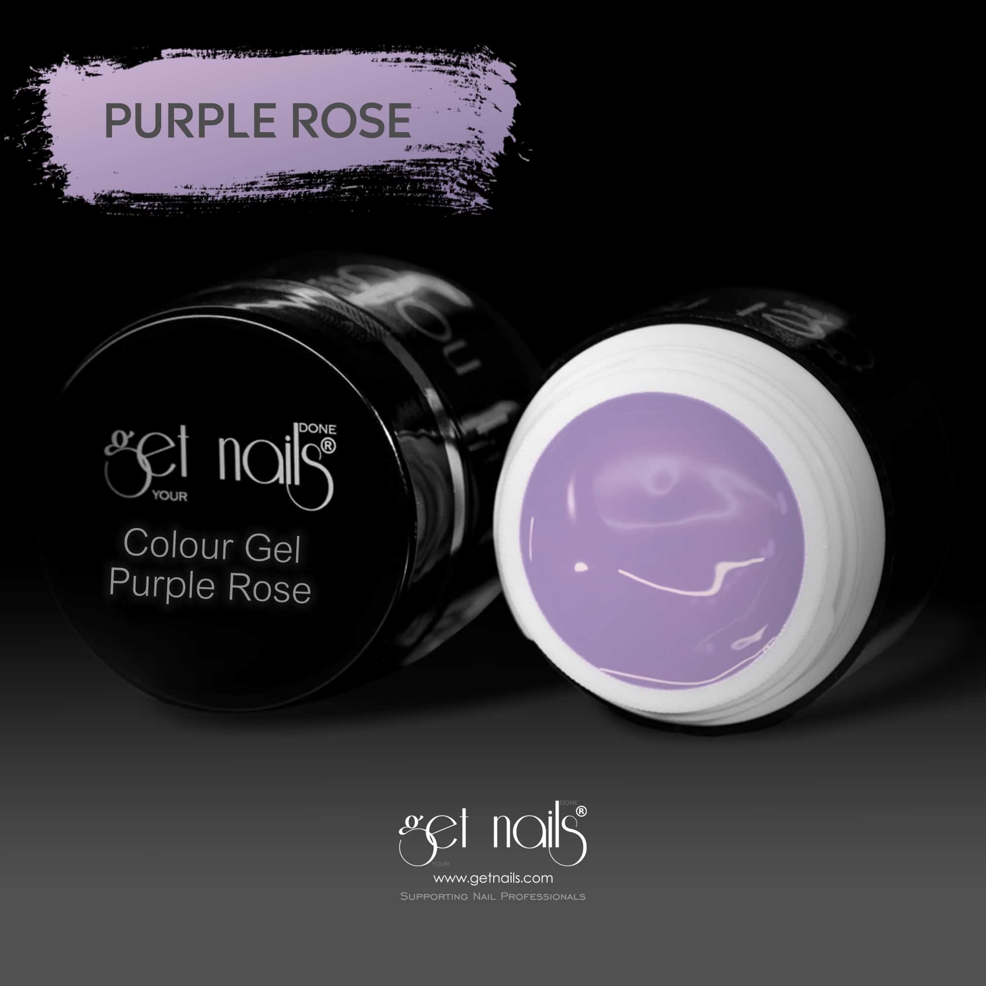 Get Nails Austria - Colour Gel Purple Rose 5g