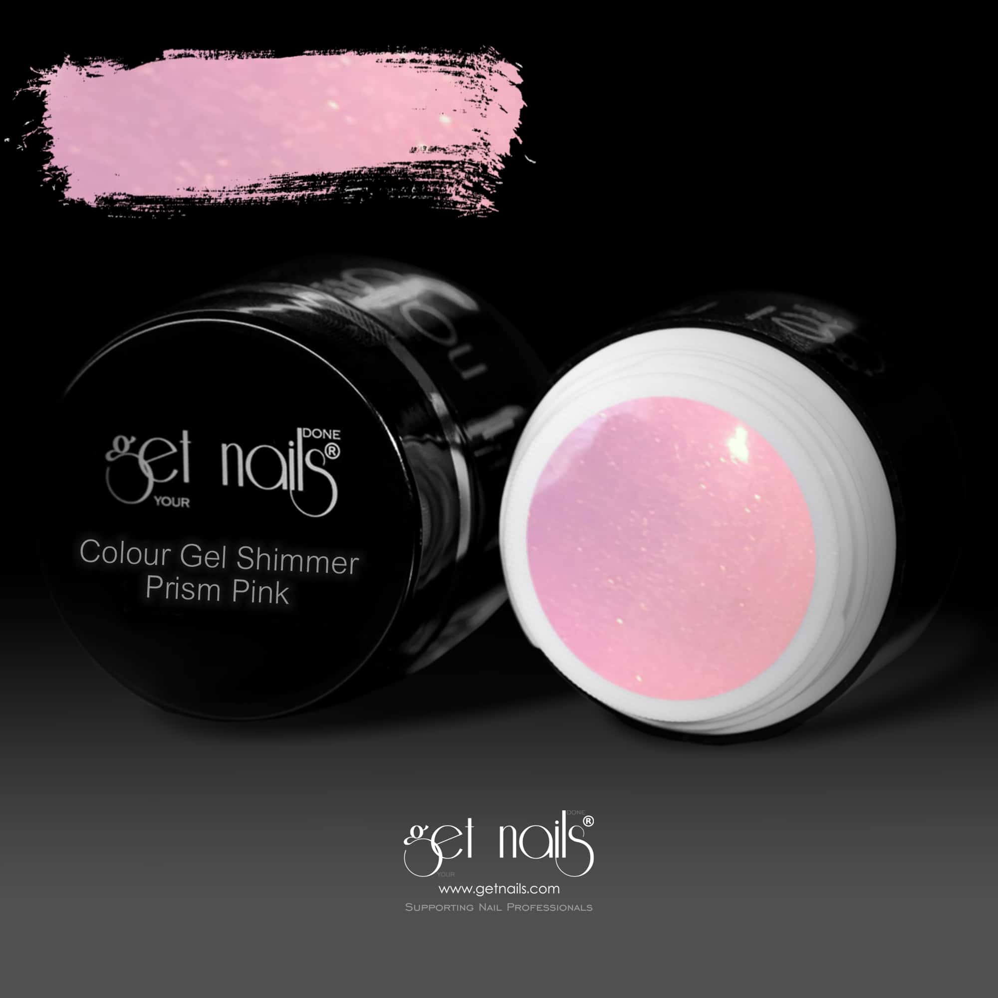 Get Nails Austria - Gel Color Shimmer Prism Pink 5g