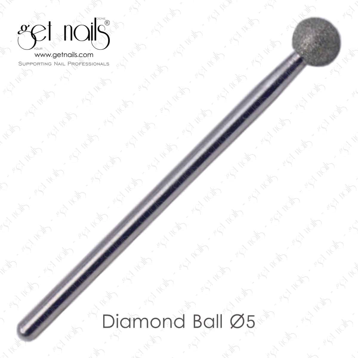 Get Nails Austria - Accesoriu de frezare Diamond Ball Ø5