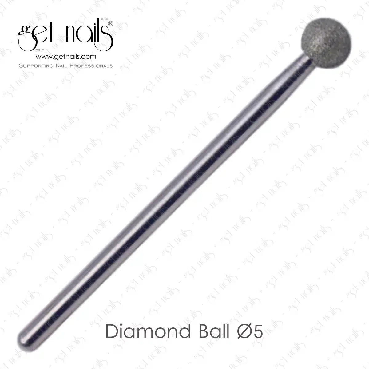 Get Nails Austria - Фрезерная насадка Diamond Ball Ø5