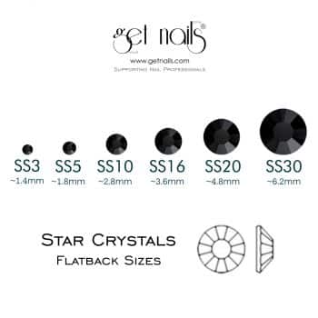 Get Nails Austria - Star Crystals AB, SS3