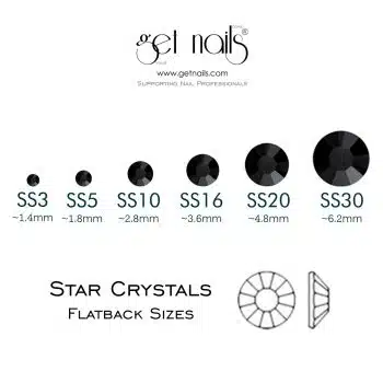 Nabavite nokte Austrija - Star Crystals AB, SS3