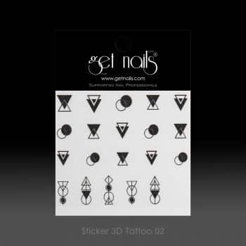 Get Nails Austria - Sticker 3D Tattoo 02