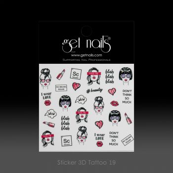 Get Nails Austria - Sticker 3D Tattoo 19