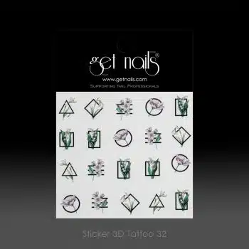 Get Nails Austria - Наклейка 3D татуировки 32