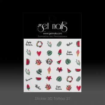 Get Nails Austria - Sticker 3D Tattoo 37