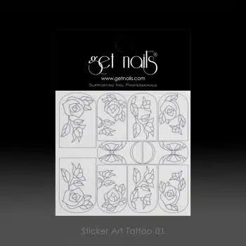 Get Nails Austria – Sticker Art Tattoo 01