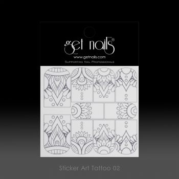 Get Nails Austria – Sticker Art Tattoo 02