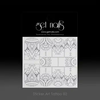 Get Nails Austria - Наклейка Art Tattoo 02