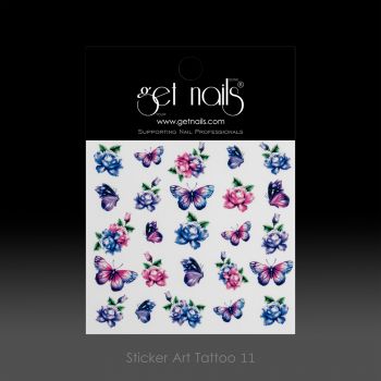 Get Nails Austria - Sticker Art Tattoo 11