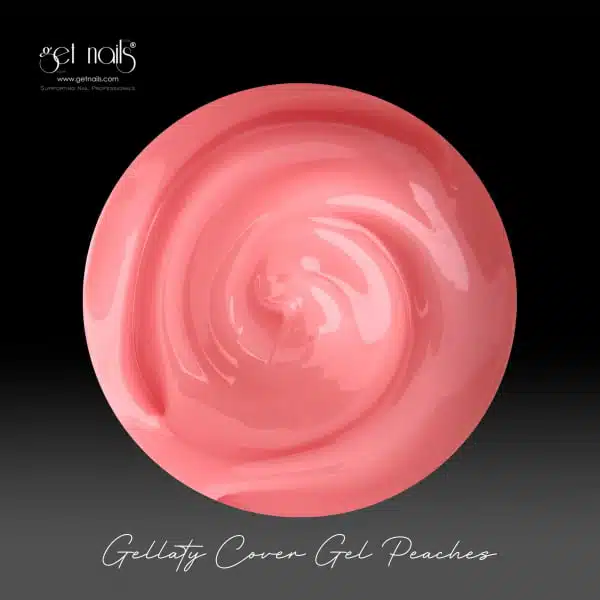 Get Nails Austria - Gel de acoperire Gelaty Piersici - Probă