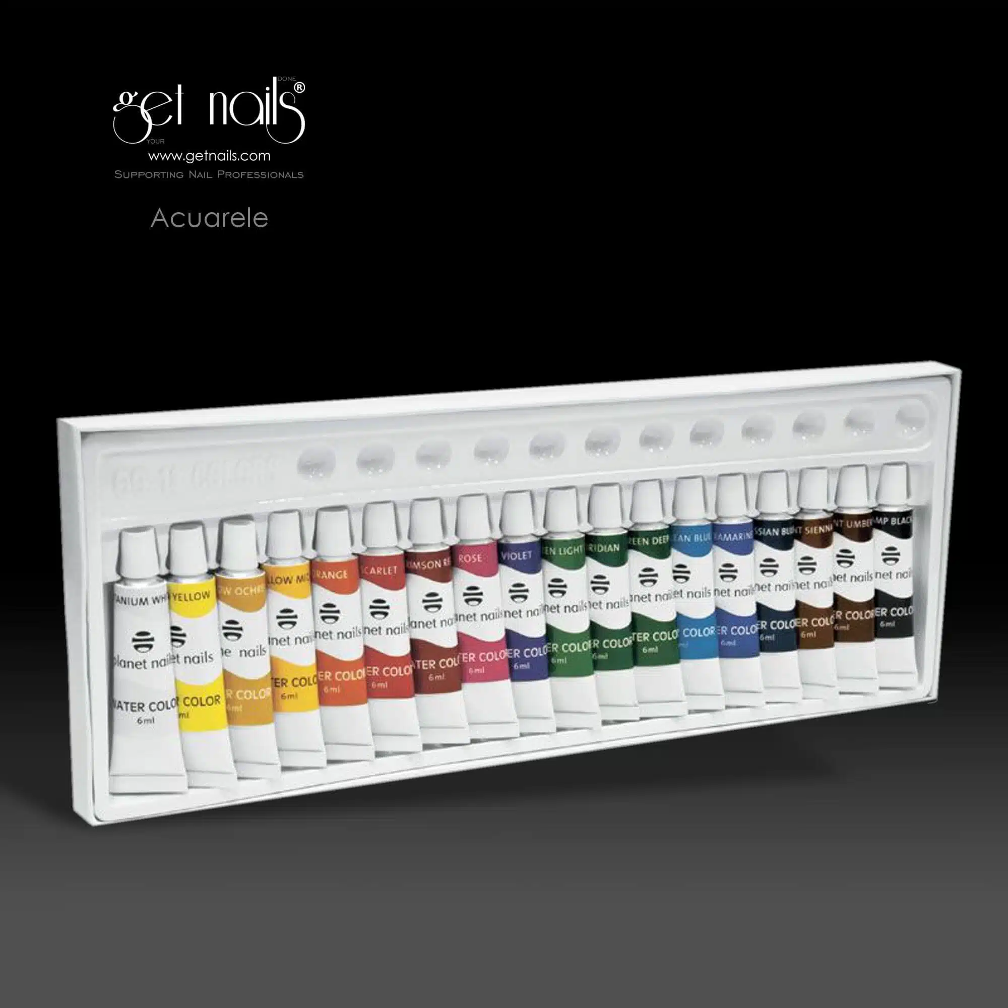 Get Nails Austria - Набор акварельных красок