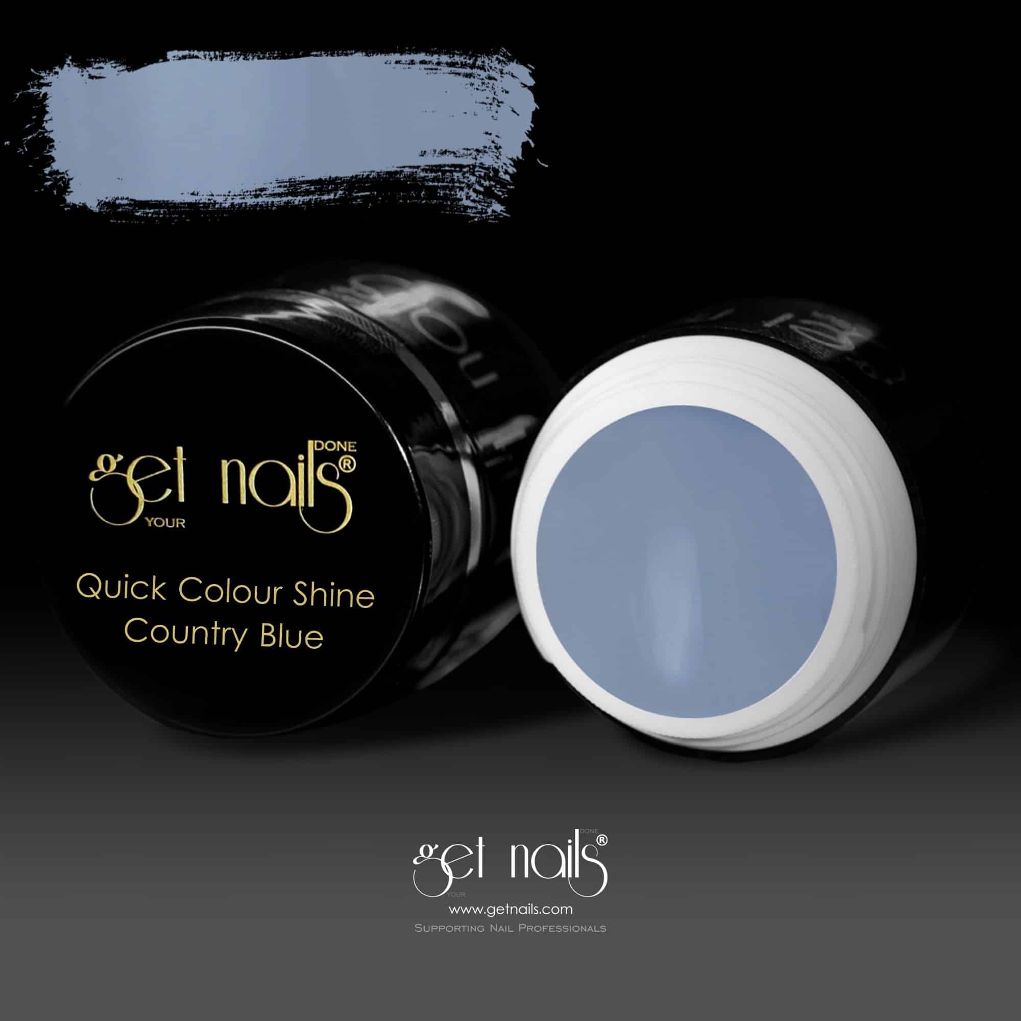Get Nails Austria - Colour Gel Quick Colour Shine Country Blue 5g