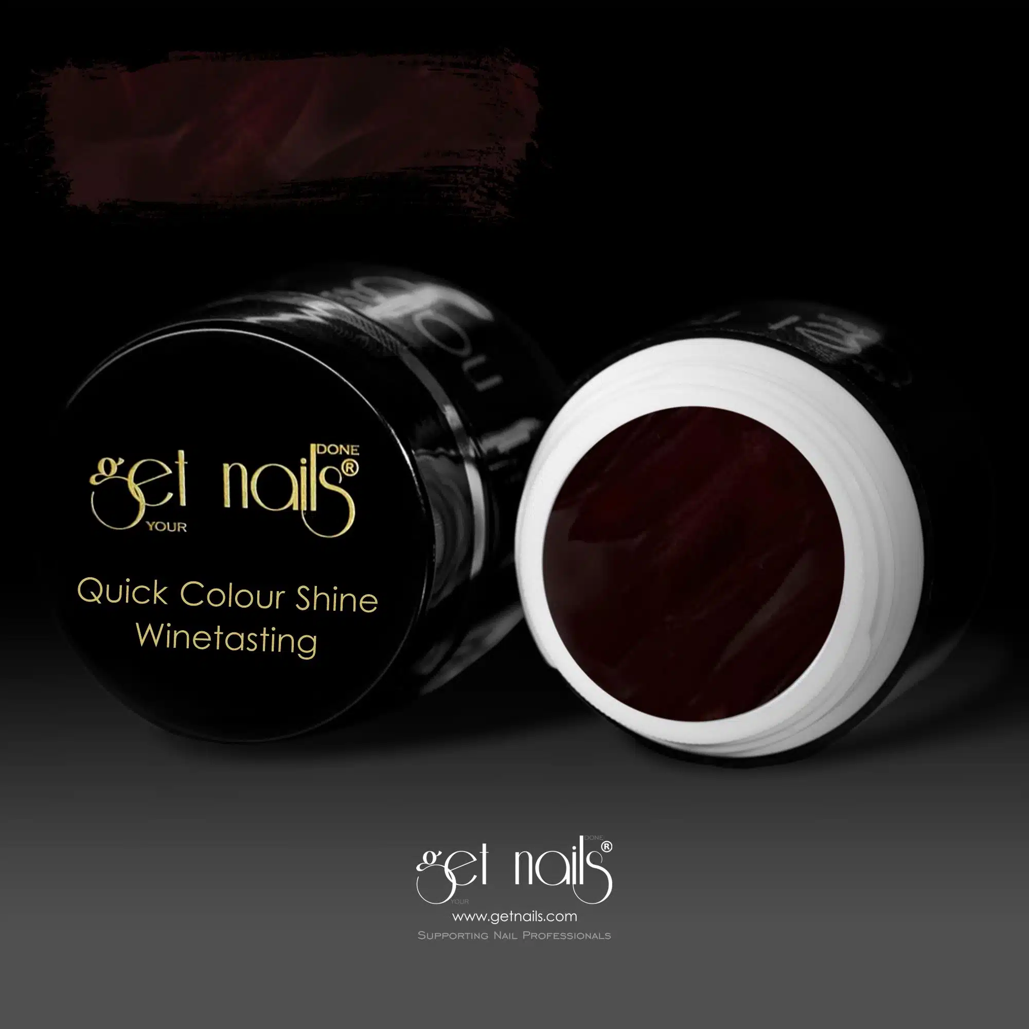 Get Nails Austria - Цветной гель Quick Color Shine Winetasting 5g