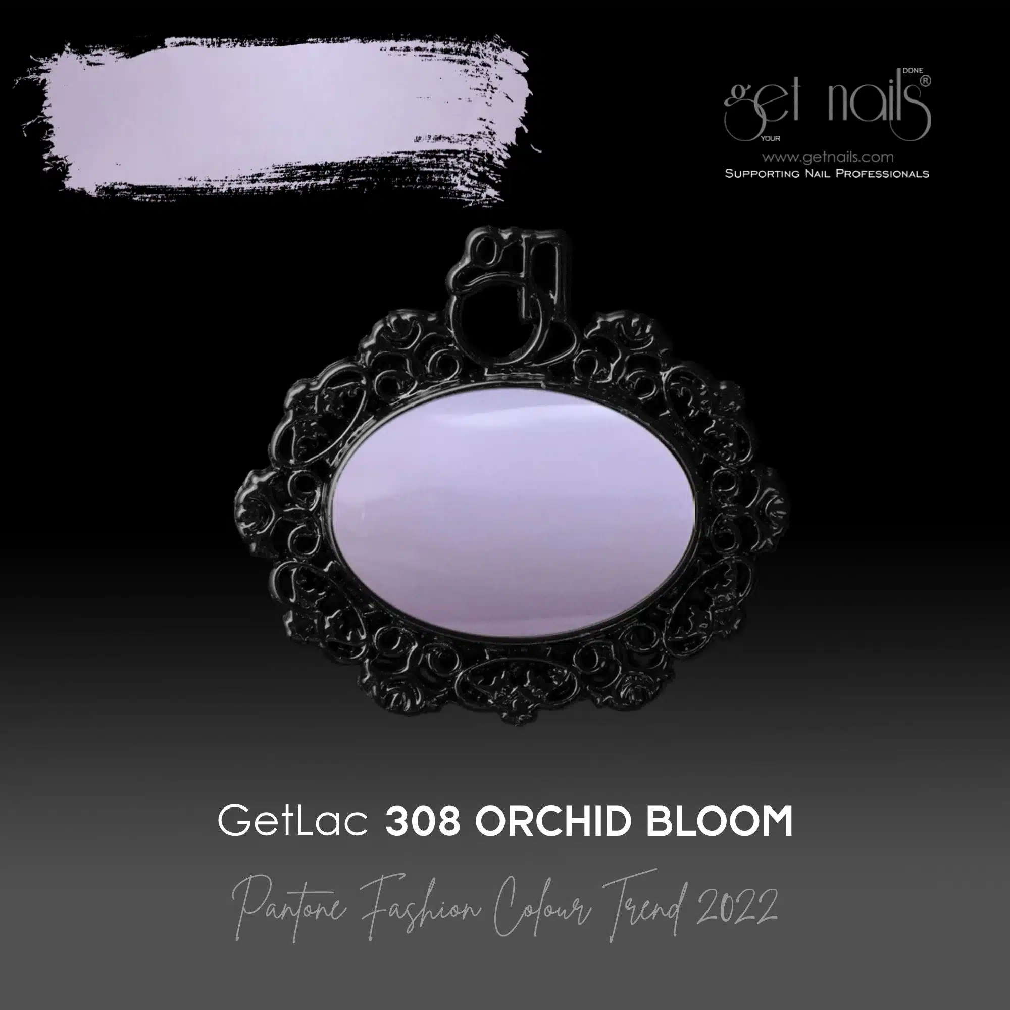 Get Nails Austria - GetLac 308 Цветение орхидеи 15г