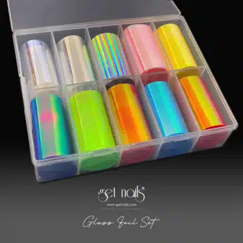 Get Nails Austria - Set di lamine di vetro