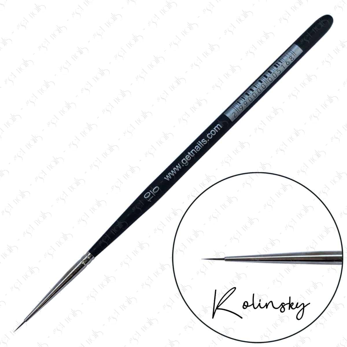 Nail Art Pinsel Extra Fein Kolinsky Nr. 10/0