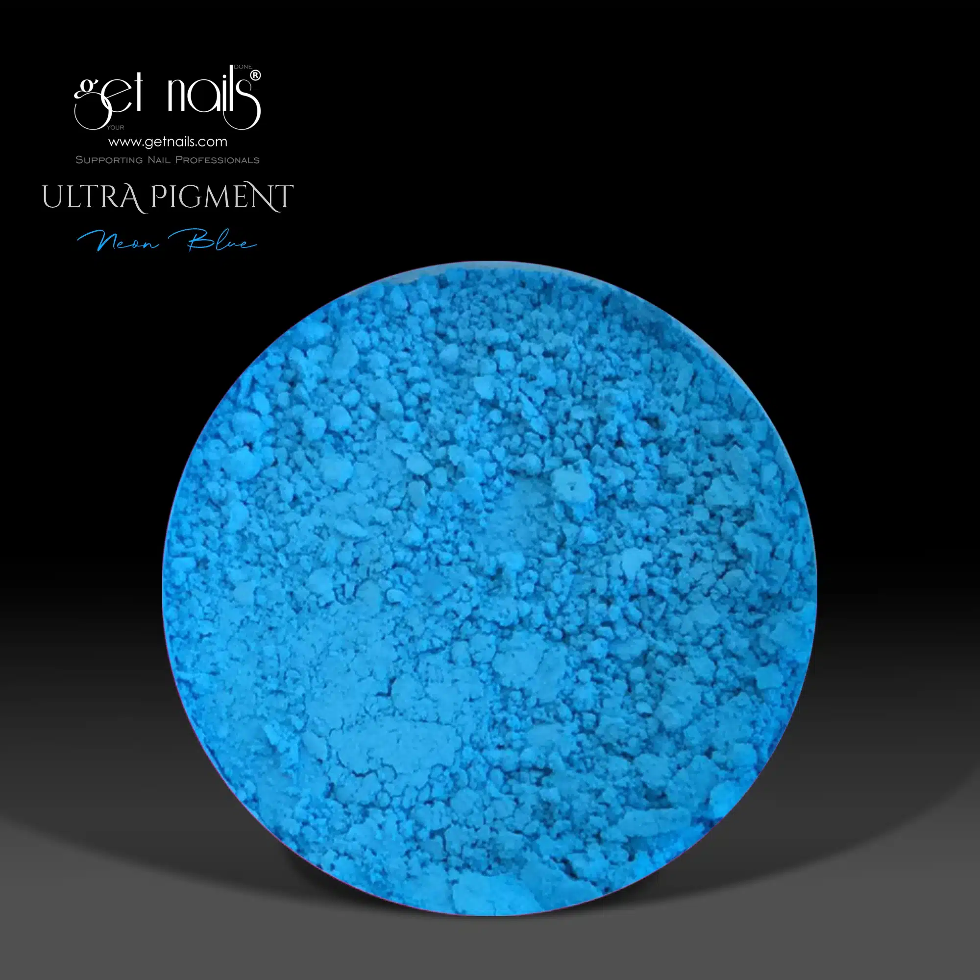 Get Nails Austria - Ультрапигмент неоновый синий 1.5г