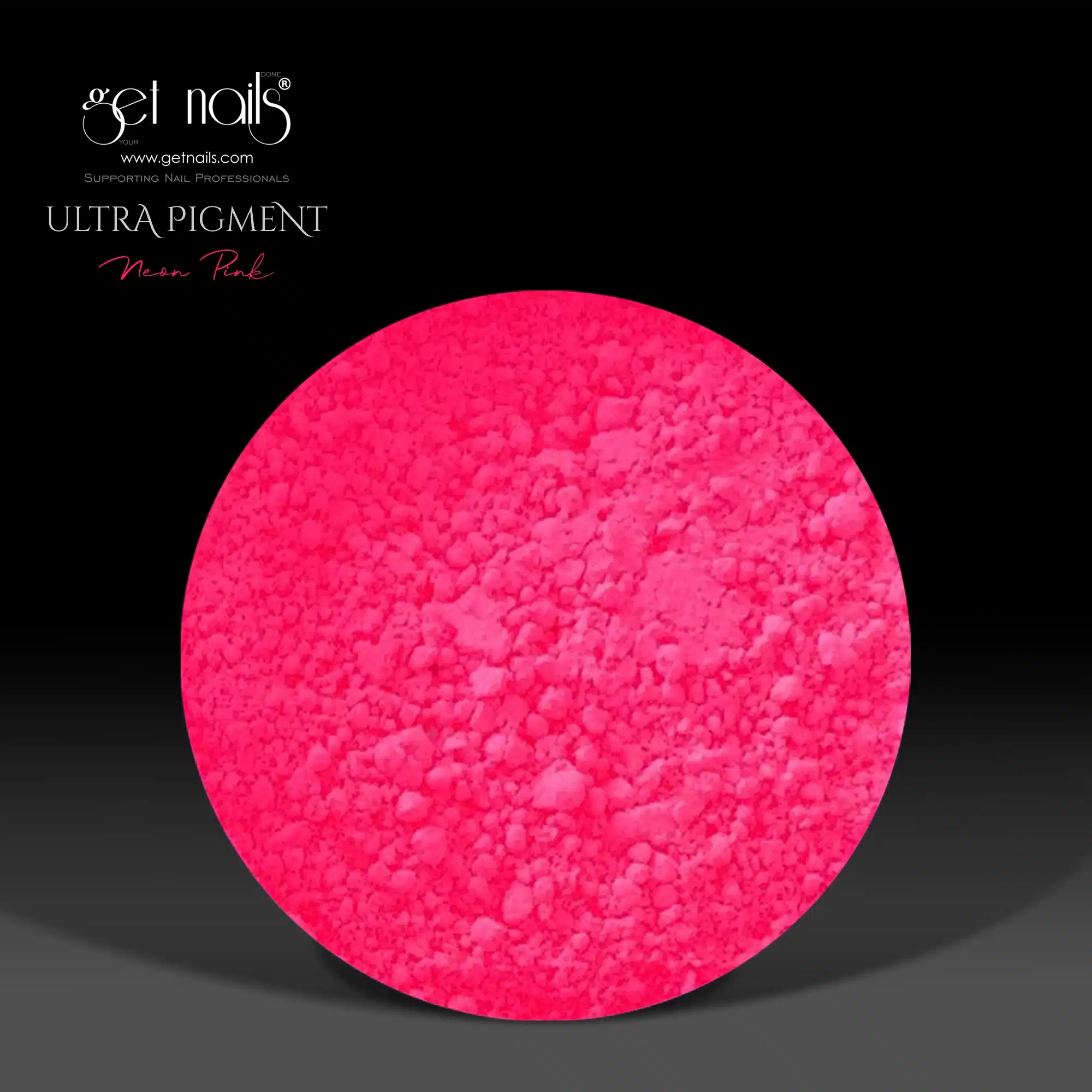 Get Nails Austria - Ультрапигмент неоновый розовый 1.5г