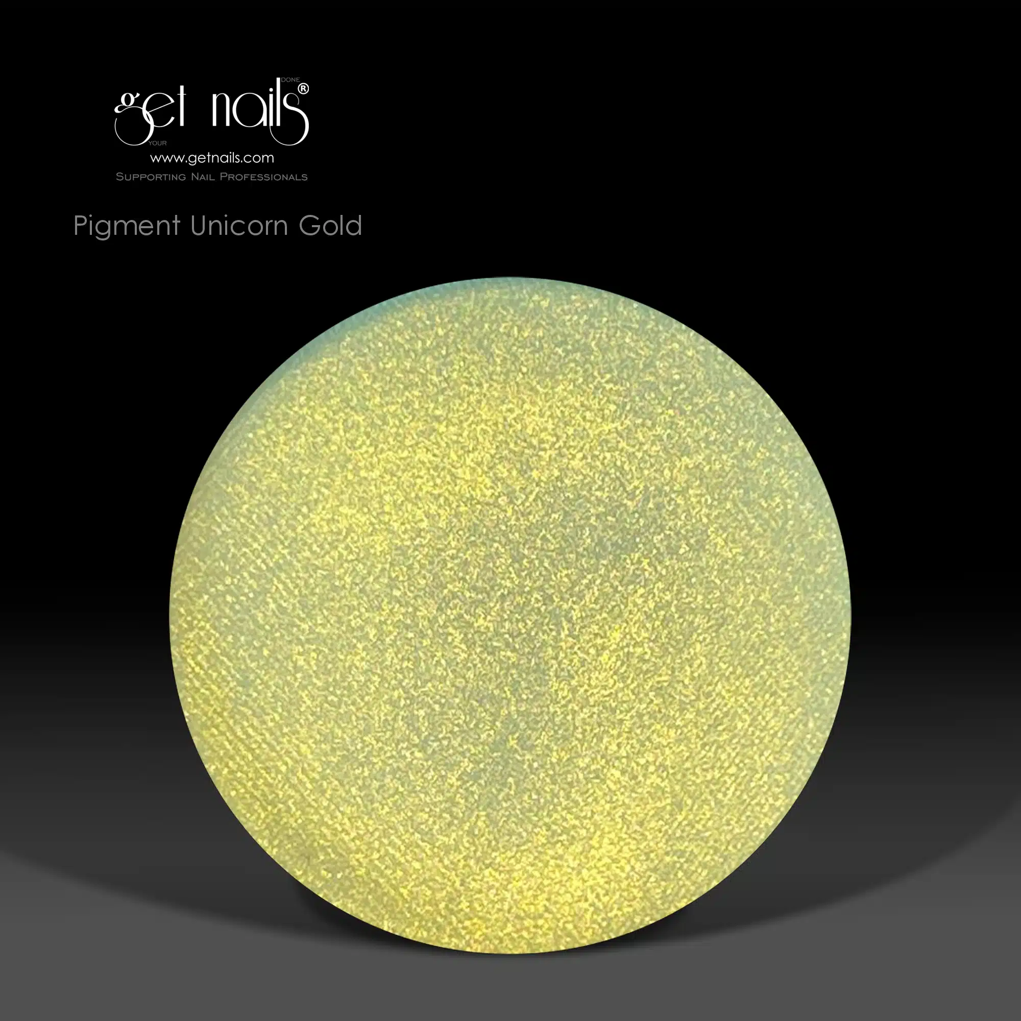 Get Nails Austria - Пигмент Unicorn Gold