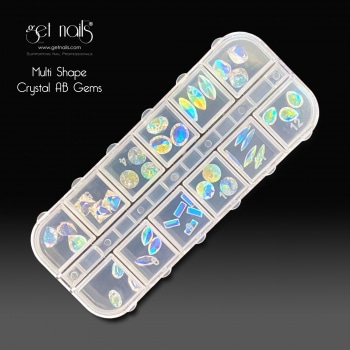 Multi Shape Crystal Gems Set AB
