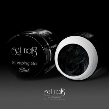 Get Nails Austria - Stamping Gel Black 5g
