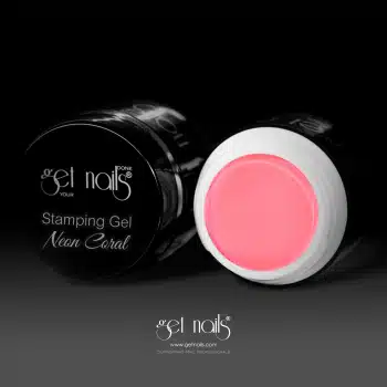 Get Nails Austria - Gel per timbri Neon Coral 5g