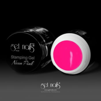 Stamping Gel Neon Pink 5g