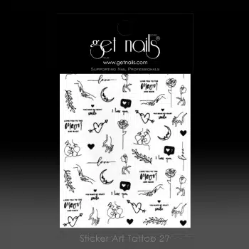 Get Nails Austria – Sticker Art Tattoo 27