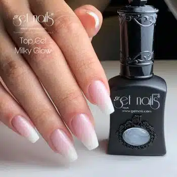 Get Nails Austria - Верхнее покрытие Milky Glow 15г