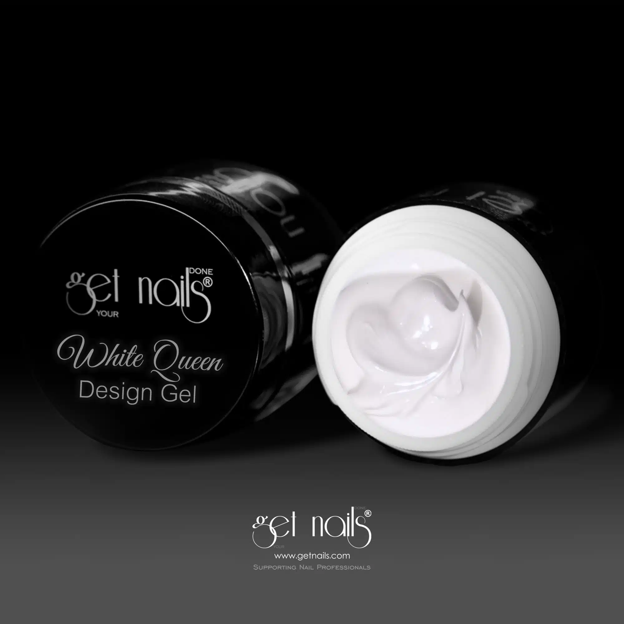 Get Nails Austria - Gel White Queen Design 5g