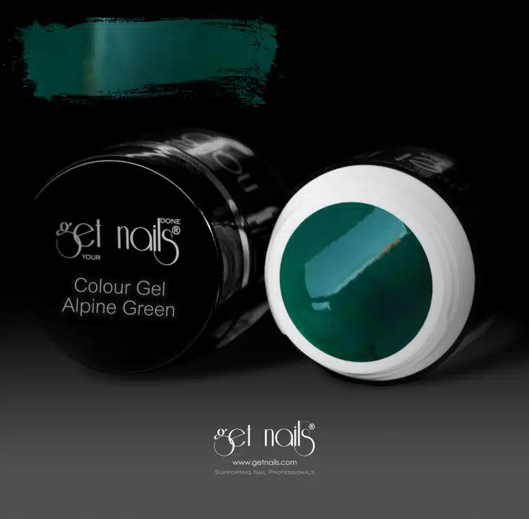 Get Nails Austria - Цветной гель Alpine Green 5g
