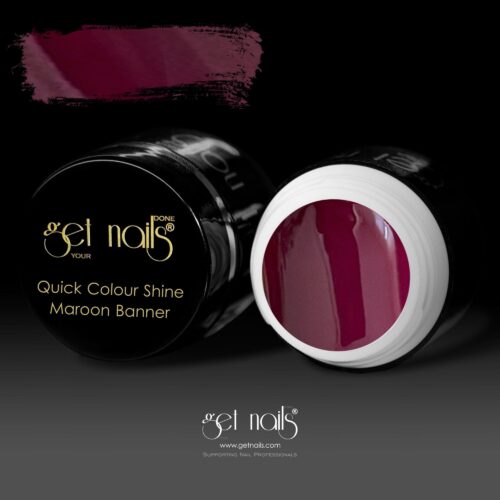 Colour Gel Quick Colour Shine Maroon Banner 5g