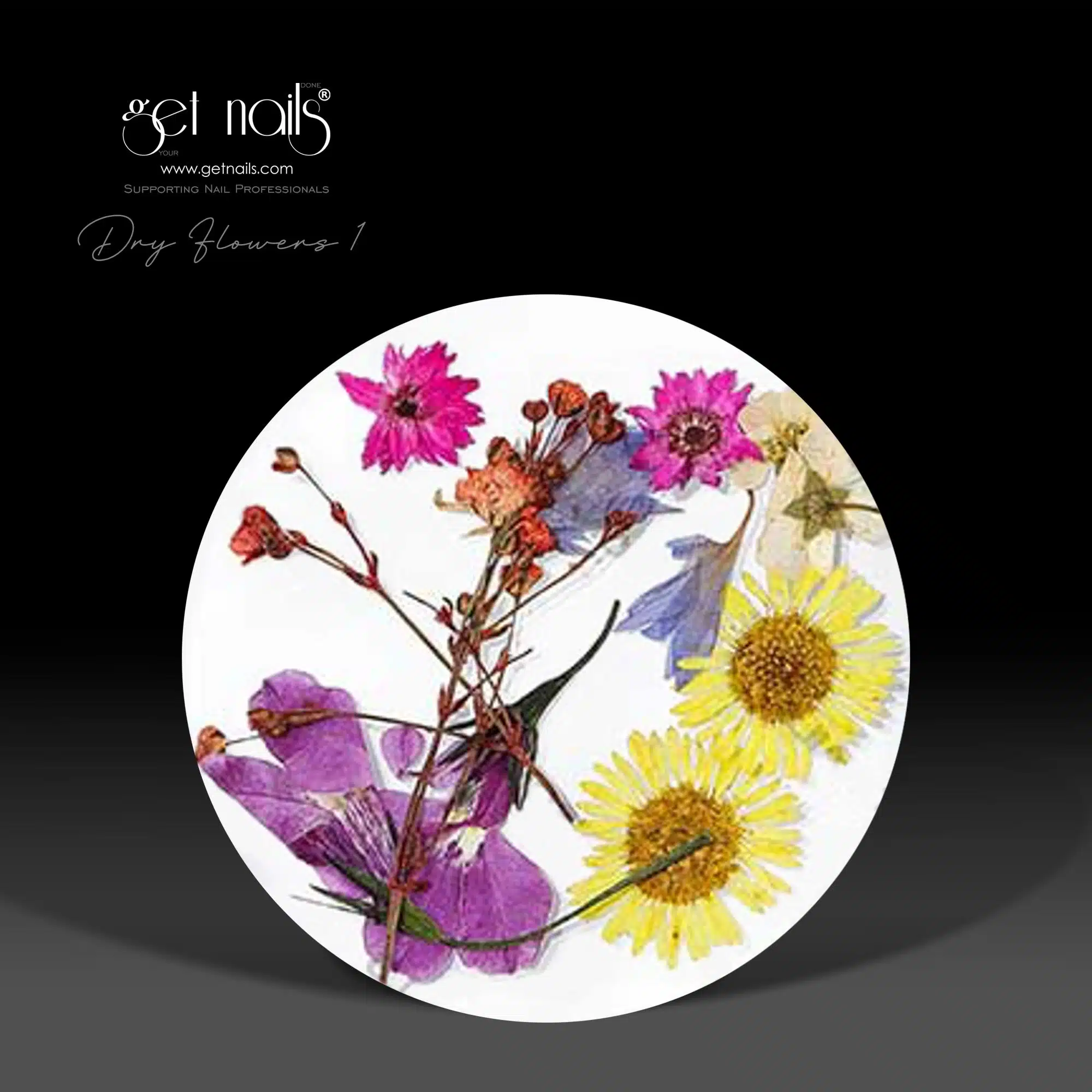 Get Nails Austria - Сухие цветы 1