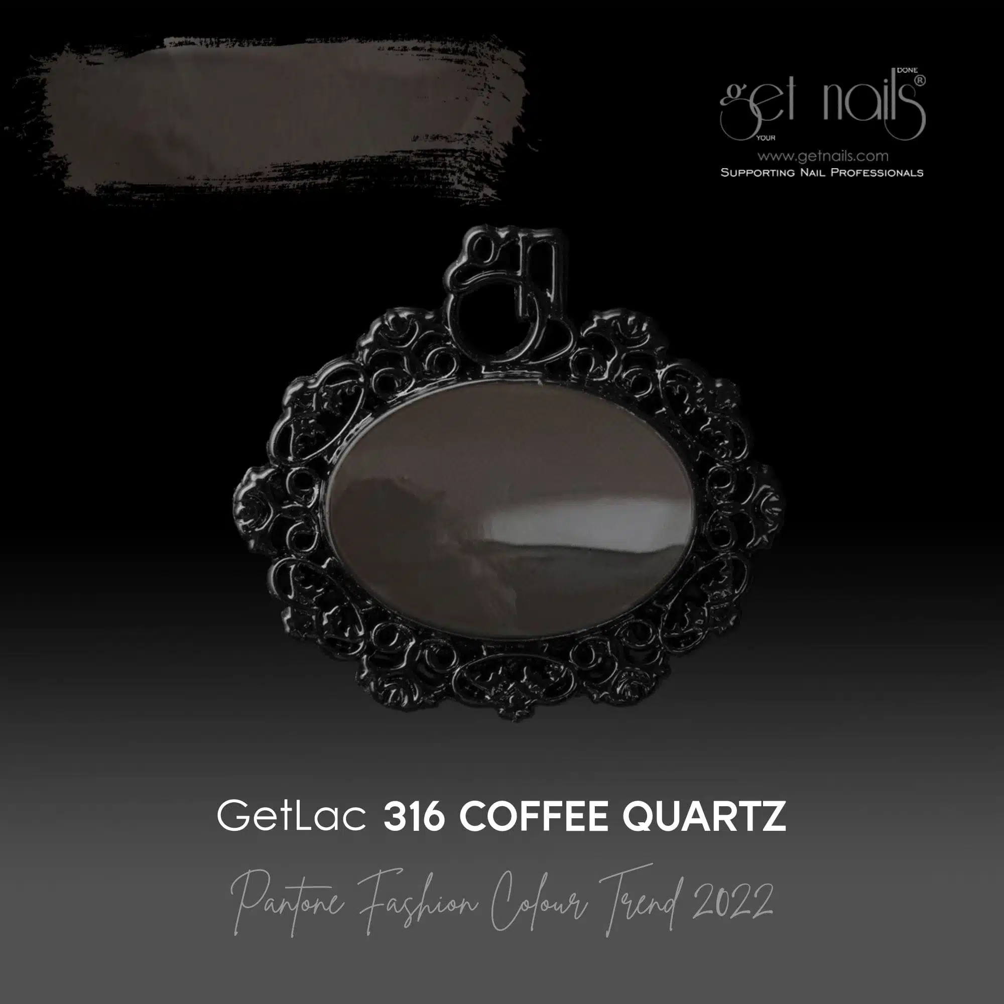 Get Nails Austria - GetLac 316 Кофейный кварц 15г