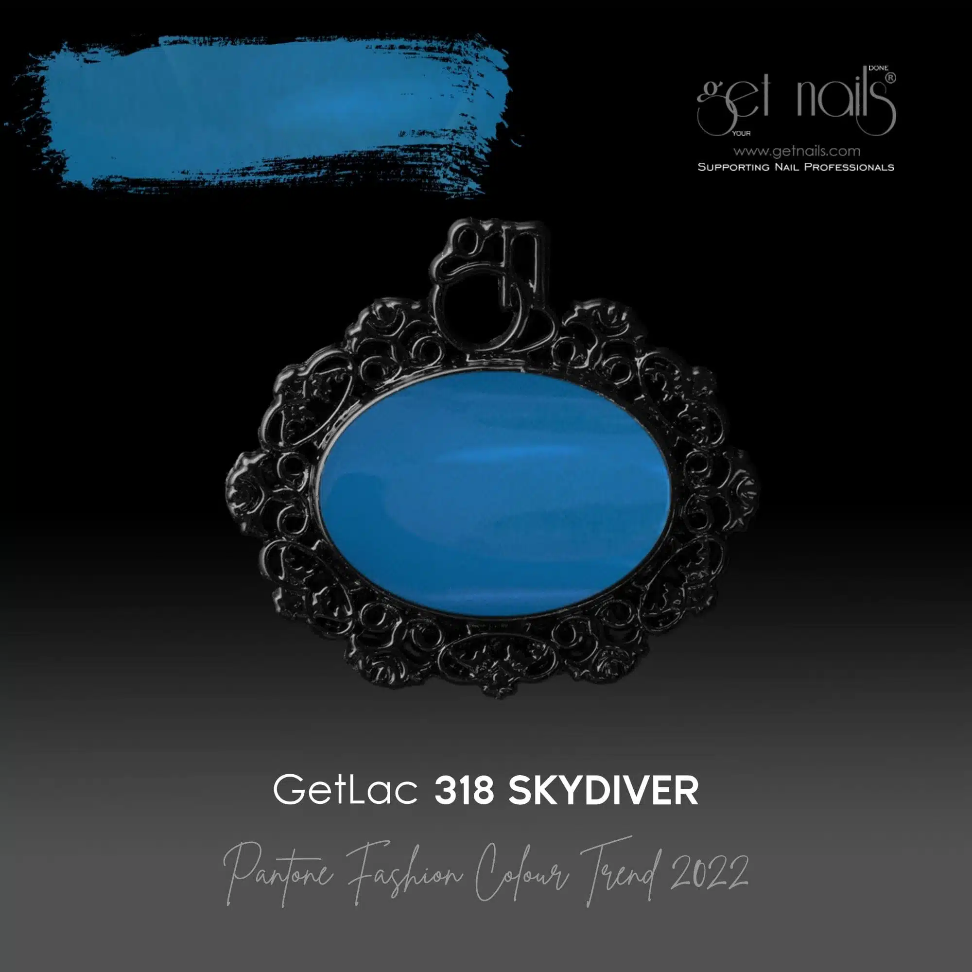 Get Nails Austria - GetLac 318 Skydiver 15г