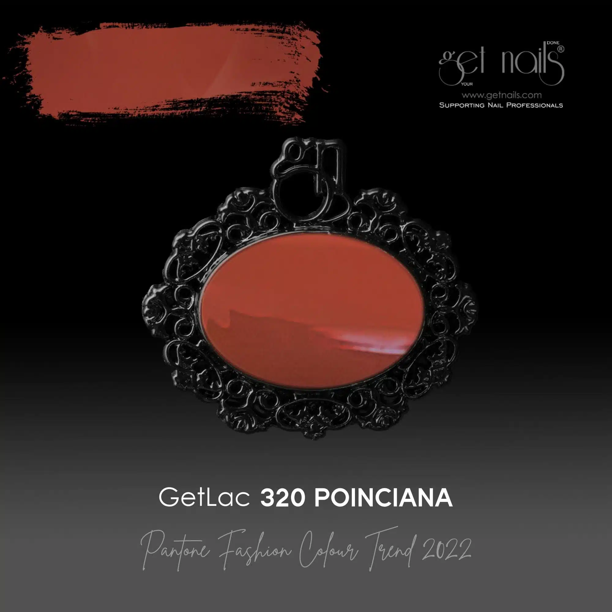 Get Nails Austria - GetLac 320 Poinciana 15g
