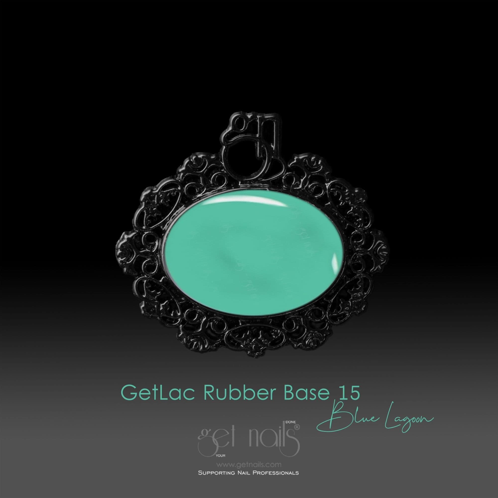 GetLac Rubber Base 15 Blue Lagoon 15g Get Nails