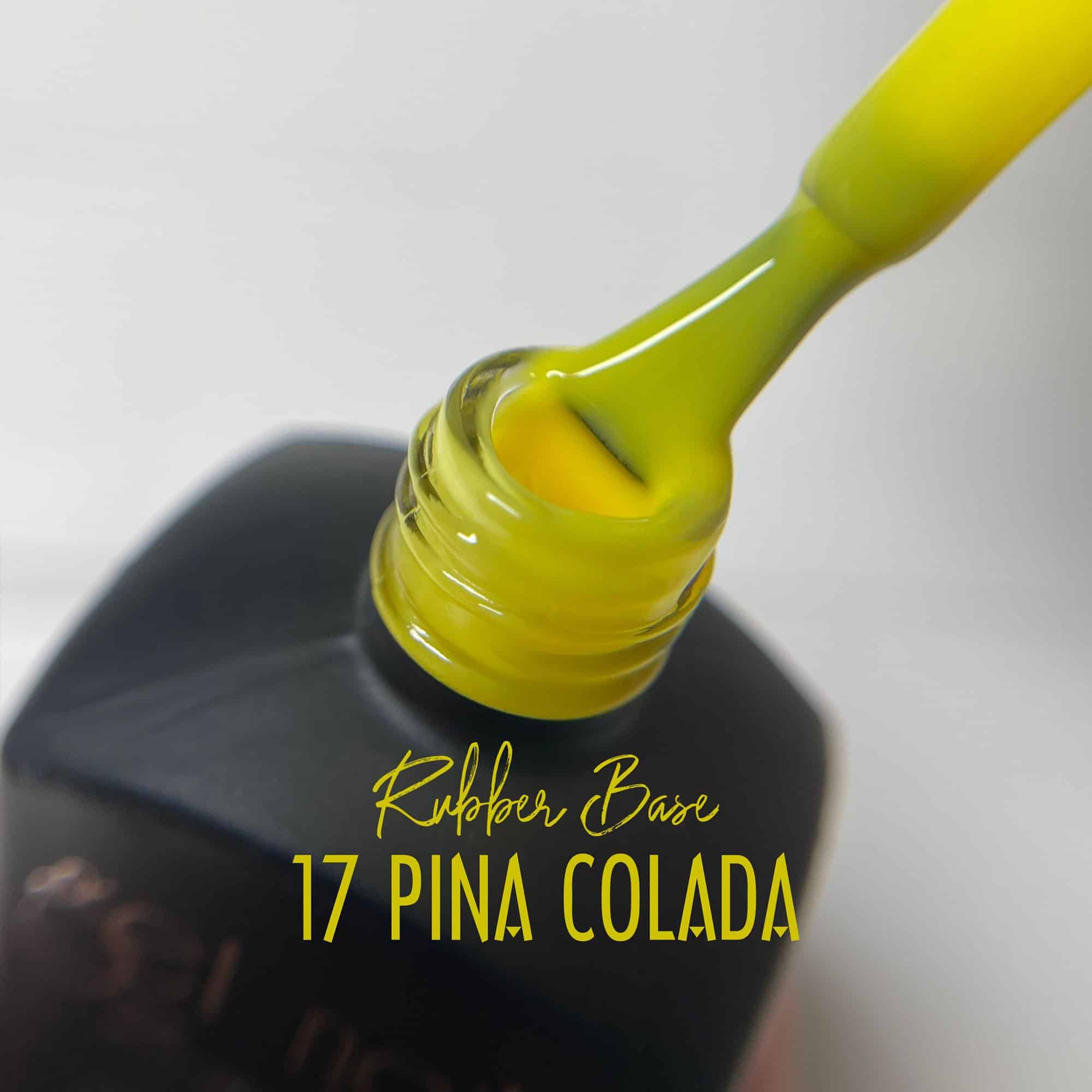 GetLac Rubber Base 17 Pina Colada 15g – Bild 2