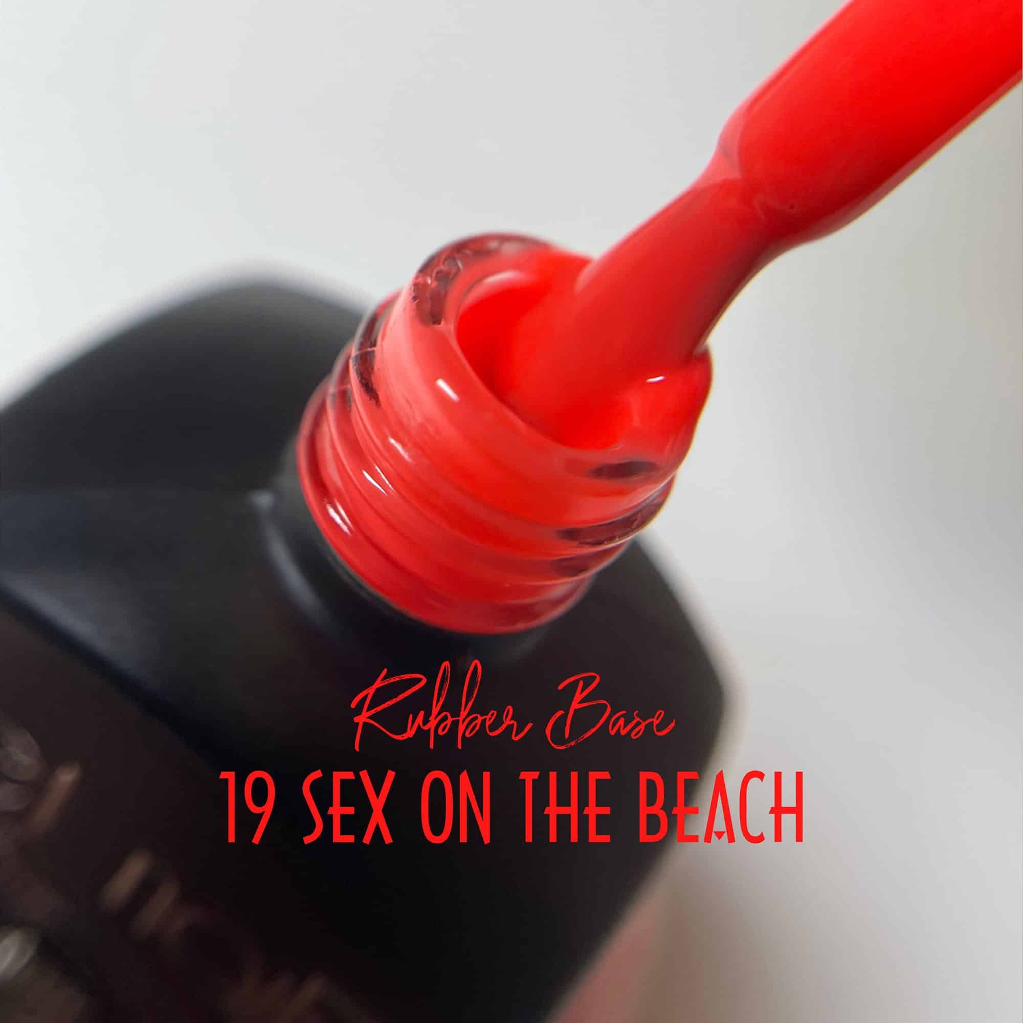 GetLac Rubber Base 19 Sex on the Beach 15g – Bild 2