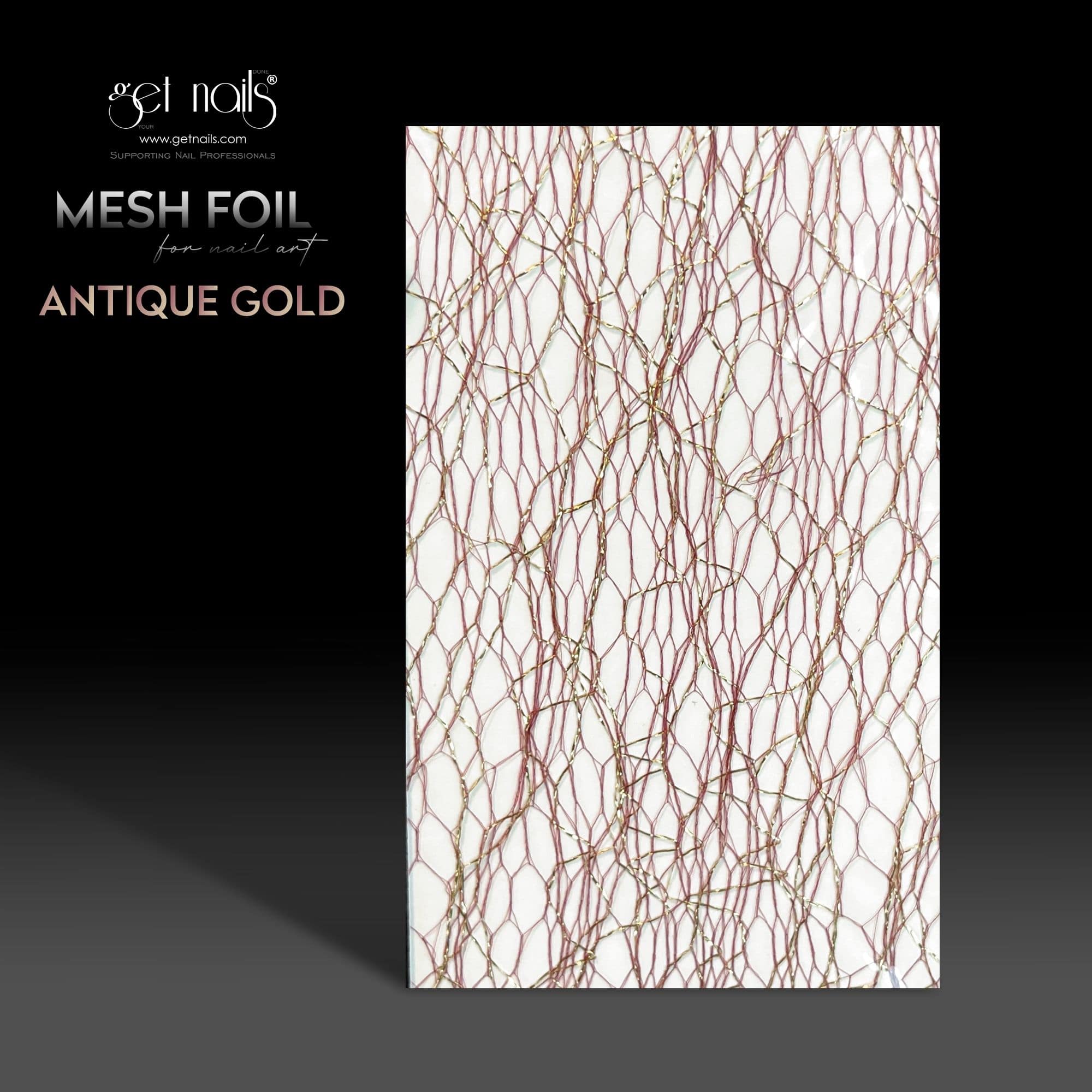 Mesh Folie Antique Gold
