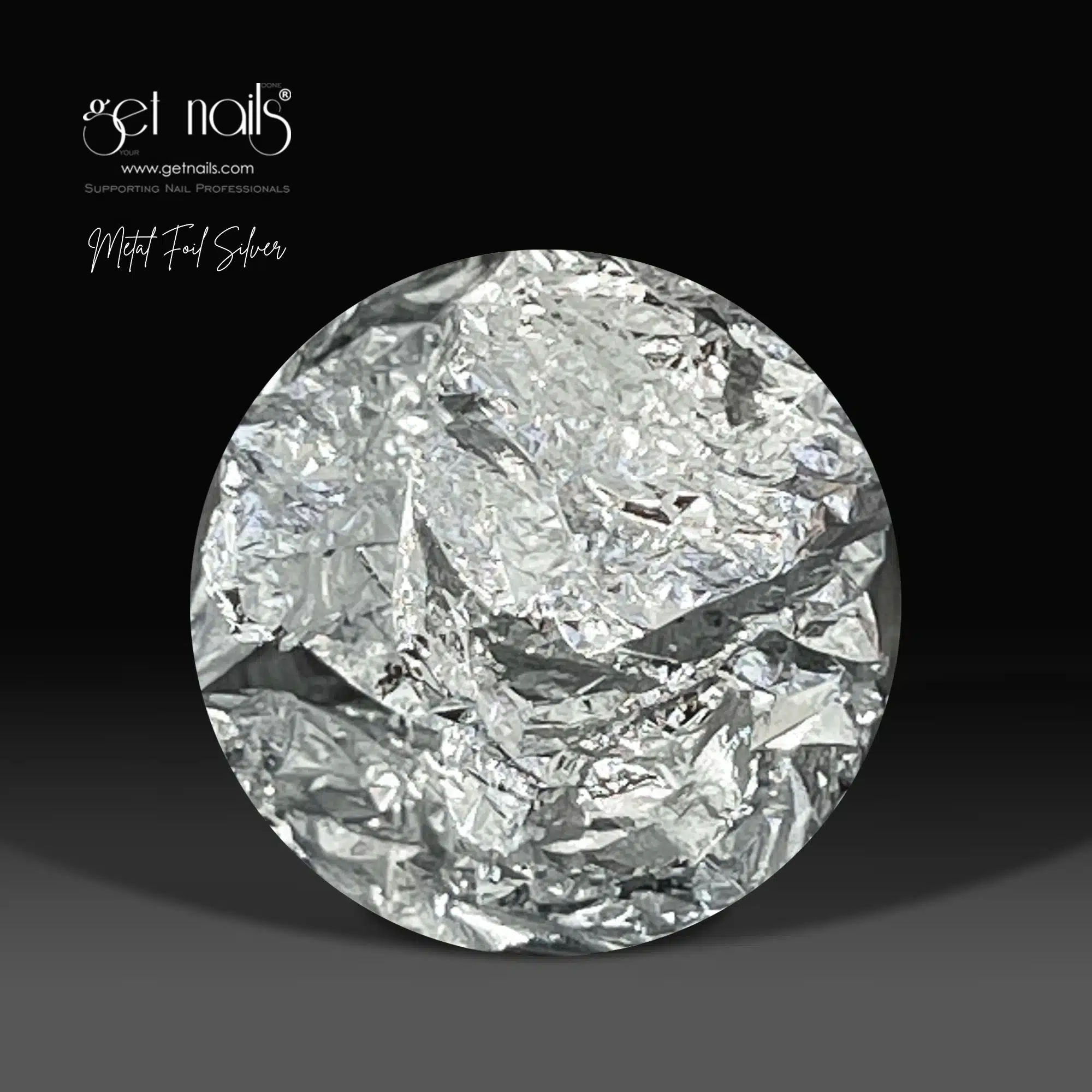 Get Nails Austria - Folie Metal Argintie
