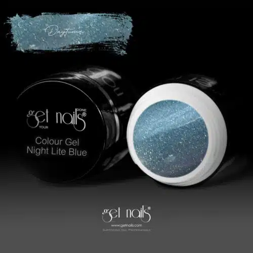 Get Nails Austria - Night Lite Colour Gel Blue 5g daytime